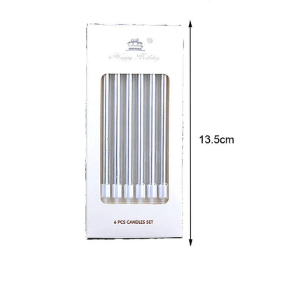 Bougie de joyeux anniversaire style crayon créatif