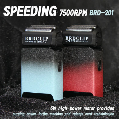 Tondeuse à cheveux électrique professionnelle, moteur sans balais, 7200 tr/min, rasoir électrique 7200 tr/min, 7500 tr/min, ensemble de machines de salon de coiffure