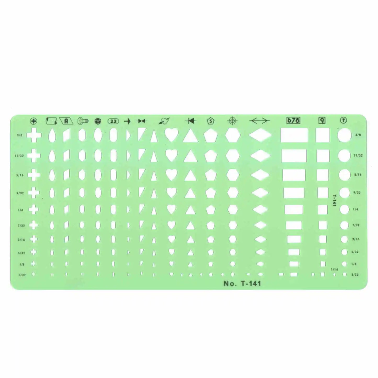 Kit de règle pochoirs