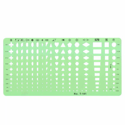 Kit de règle pochoirs