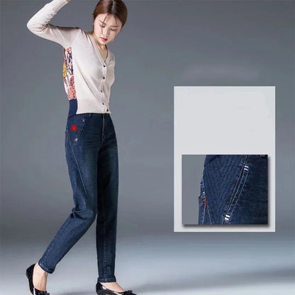 Jeans surdimensionnés taille haute pour femmes, pantalons en denim, pantalons droits décontractés, jambe large, mode streetwear coréenne, printemps, automne, nouveau