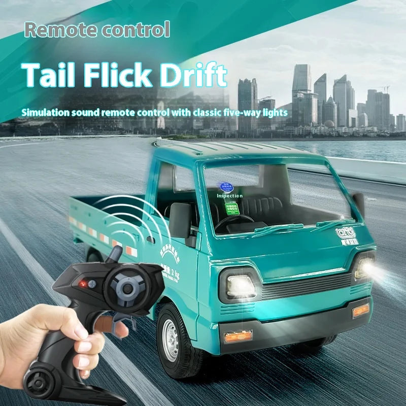 1: 16 MiNi Van télécommandée 2.4g, outil de Simulation, modèle de petit camion à dérive, course, voiture jouet pour enfants, cadeau de vacances