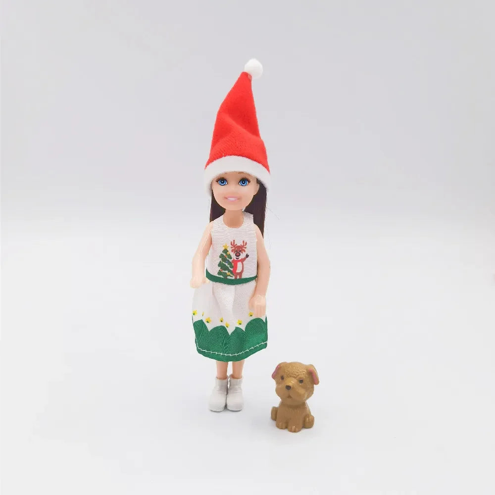 Accessoires de poupée Mini Kelly de 5 pouces, vêtements de poupée Chelsea à la mode, tenues de fête, jouets pour enfants filles, cadeau d'anniversaire