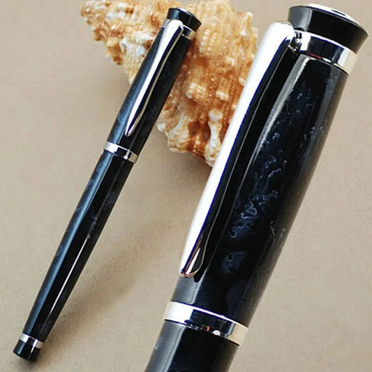 stylo-plume magique gris, en métal 0.5mm