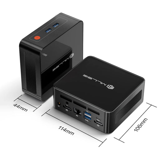 MLLSE G1 Pro Mini PC AMD Ryzen7 5700U DDR4 16GB RAM 512GB SSD WiFi6 BT5.2 Windows 11 Pro Mini ordinateur de bureau travail de jeu