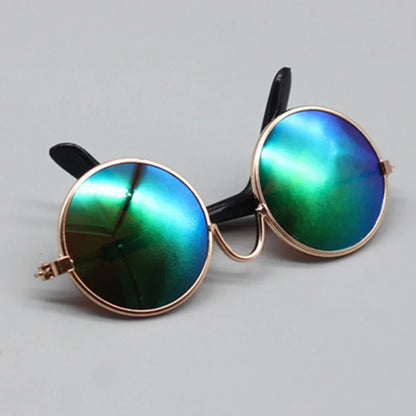 Lunettes de soleil de plage à cadre rond Casting, accessoires de poupées Labubu, seulement 7-8cm, 15 cm, 17cm