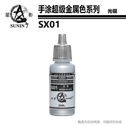 Pigment de peinture de document métallique, affaires militaires, jouets en argile faits à la main, modèle de revêtement à la main, coloration stylo SX01-SX024 revêtement Staline