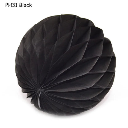 Boule décorative en papier nid d'abeille, 5 pièces/lot, 10/15cm, fleur Pastel, décoration de fête d'anniversaire pour mariage, enfant, fournitures de réception-cadeau pour bébé 8Z