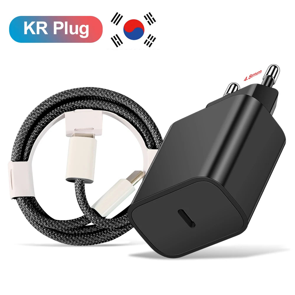 Chargeur USB C Type C 20W