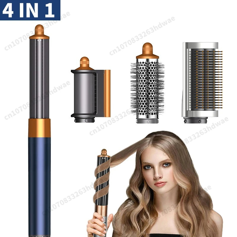 Ensemble de coiffure 6 en 1, sèche-cheveux 220V, brosse à Air chaud pour bouclage automatique, outils de coiffure à ions négatifs, meilleur cadeau pour femmes