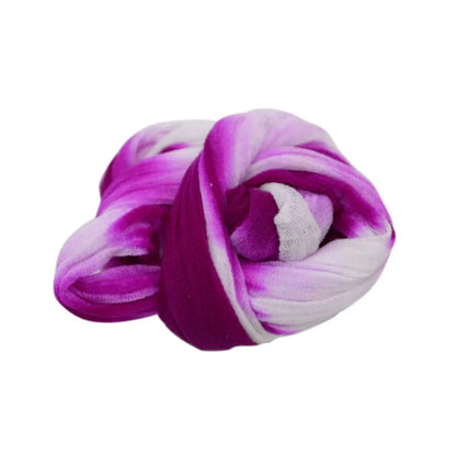Lot de 5 pièces de bas de fleur en Nylon multicolore, rond, matériau de traction, accessoire fait à la main, artisanat de fleurs pour mariage à la maison