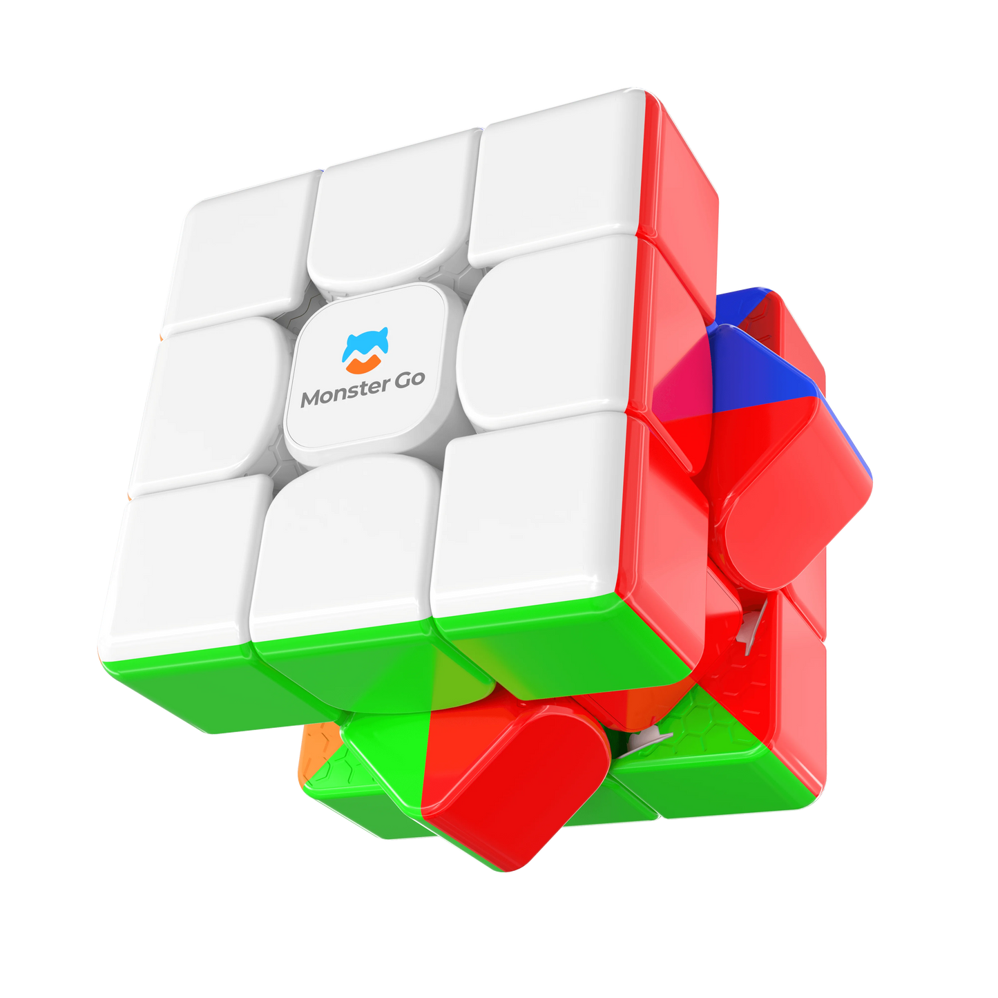 Cube de vitesse magique magnétique sans autocollant, jouets professionnels, GAN Monster Go, 352M, MG352, 3Bery, M, EDU, V3M