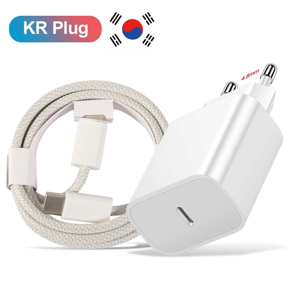 Chargeur USB C Type C 20W