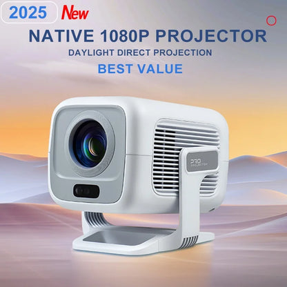 DITONG X3Plus HD projecteur natif 1080P prise en charge 4K WIFI6 BT5.4 projecteur Android mise au point automatique auto-keystone projecteur de cinéma maison