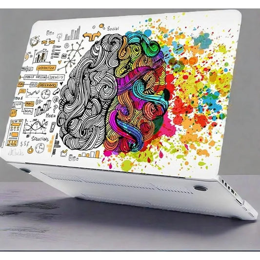 For 2012 2013 2014 2015 Retina 13 Cover Different Scientist Brain For Macbook Pro 13 inch Case A1502 A1425 Hard Protective Shell