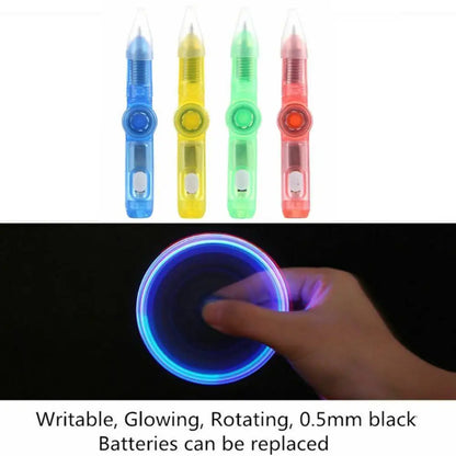 Stylo à bille LED Fidget Spinner