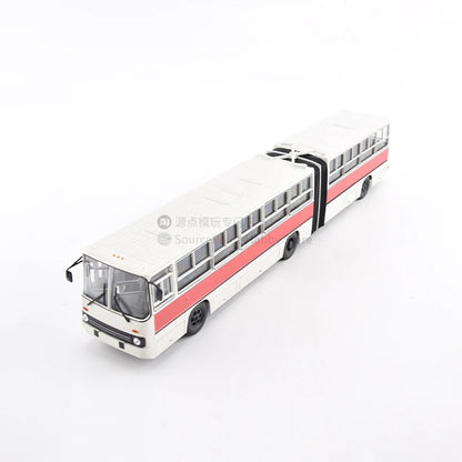 Bus hongrois vintage en métal moulé sous pression, modèle Ikarus 280, rouge et blanc, URSS d'origine, échelle 1:43, nouveau, 900513