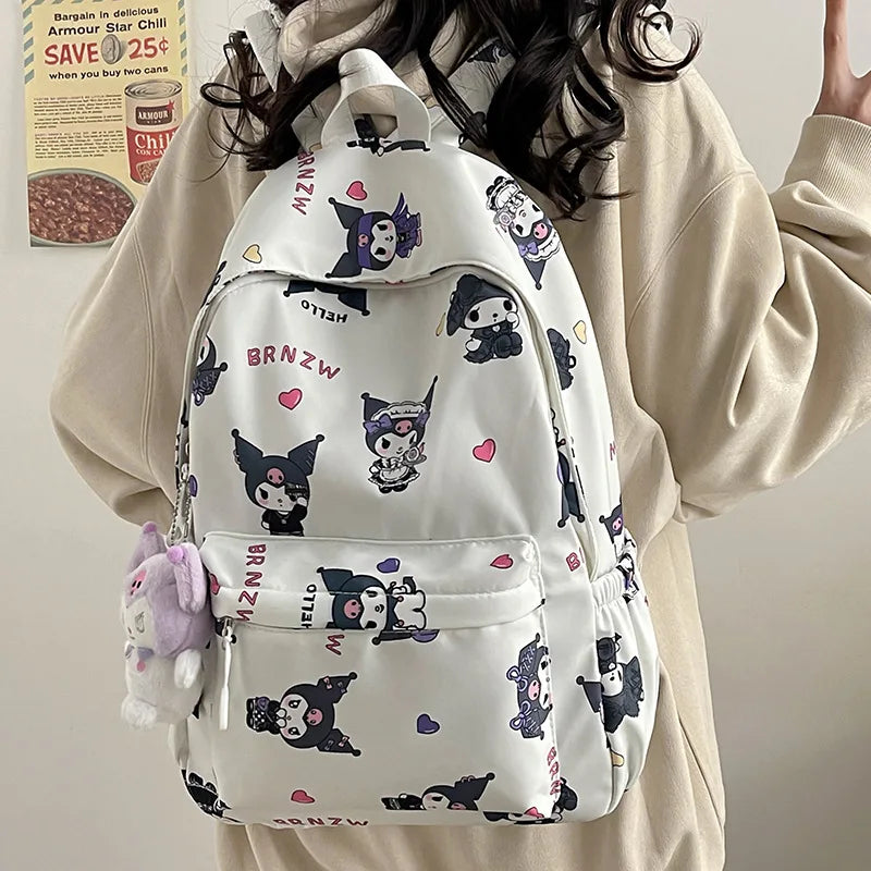 Kawaii Sanrio Hello Kitty dessin animé sac à dos