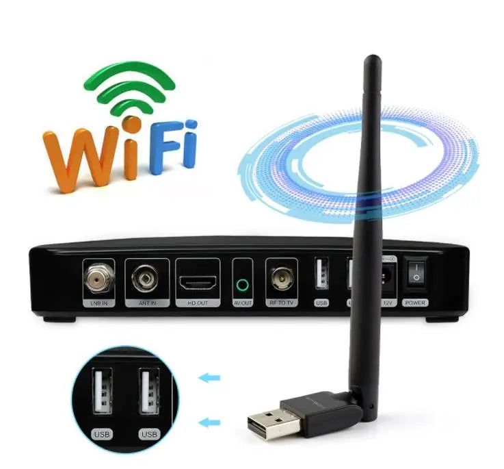 [Genuine] Best Classic Version GTMEDIA V7 Pro DVB-S2 S2X T2 FHD Satellite TV Decoder Receiver Upgrade CA Card Slot USB WiFi