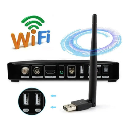 [Genuine] Best Classic Version GTMEDIA V7 Pro DVB-S2 S2X T2 FHD Satellite TV Decoder Receiver Upgrade CA Card Slot USB WiFi