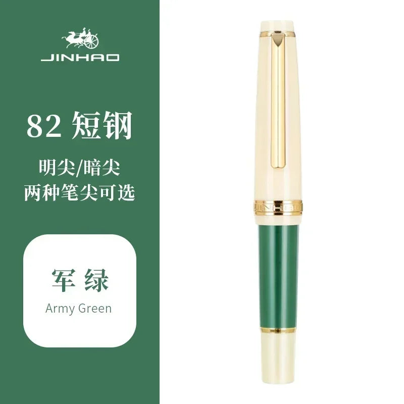 Jinhao-Mini stylo plume de luxe élégant, plume extra fine,