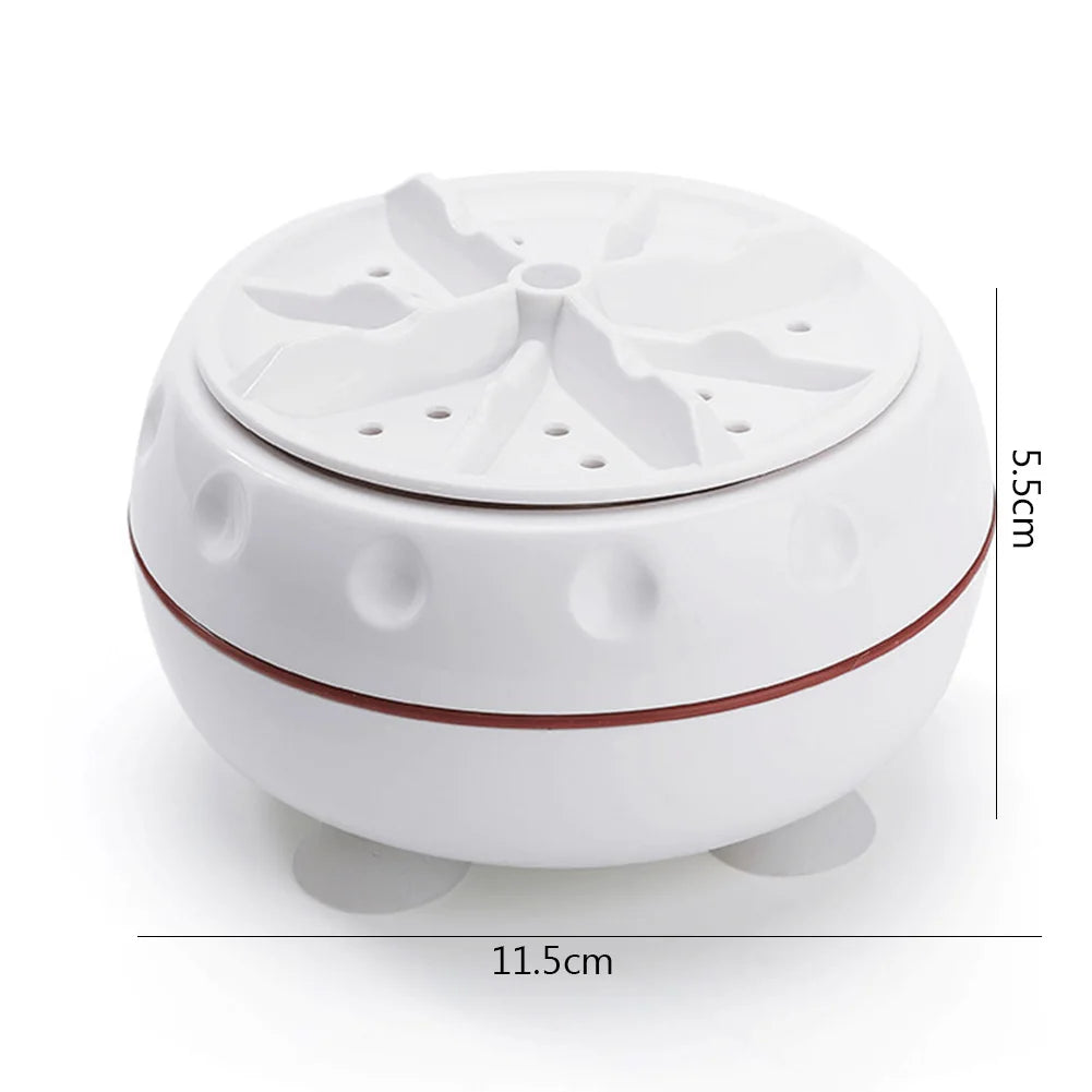 Machine à laver automatique à turbine rotative, lave-linge portable, mini machine à laver, bulle d'air, voyage, 40W