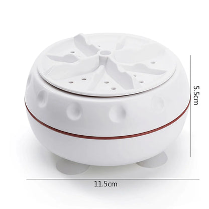 Machine à laver automatique à turbine rotative, lave-linge portable, mini machine à laver, bulle d'air, voyage, 40W