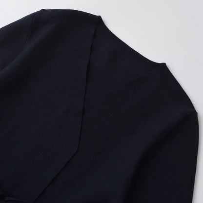 TRAFSHE printemps femmes épaulière ceinture tricot Blazer femmes rétro col en v à manches longues polyvalent femme manteau femmes vêtements 9598/128