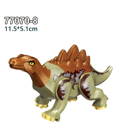 Mini bloc de construction jouet dinosaure jurassique Puzzle Animal tyrannosaure Rex ptérosaure bloc de construction jouet cadeau pour enfants