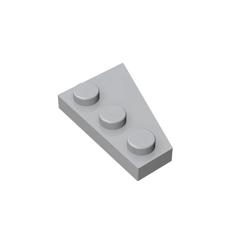 Pièces MOC 43723, plaque compensée 3x2 gauche, briques compatibles, blocs de construction à assembler, particules, Puzzle pour enfant, jouet cérébral, cadeau, 20 pièces