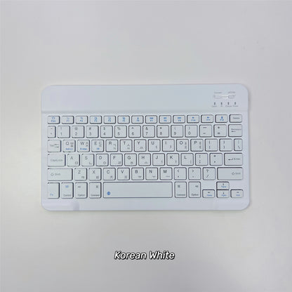 Clavier Bluetooth ultra-fin de langue coréenne à 78 touches