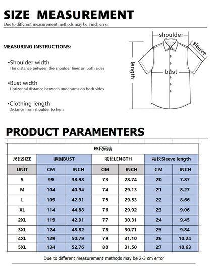 Chemises à manches courtes pour hommes, vêtements graphiques Y-Dragon, chemises 3D, streetwear décontracté, mode, été, déclin, chemisier masculin, 2024