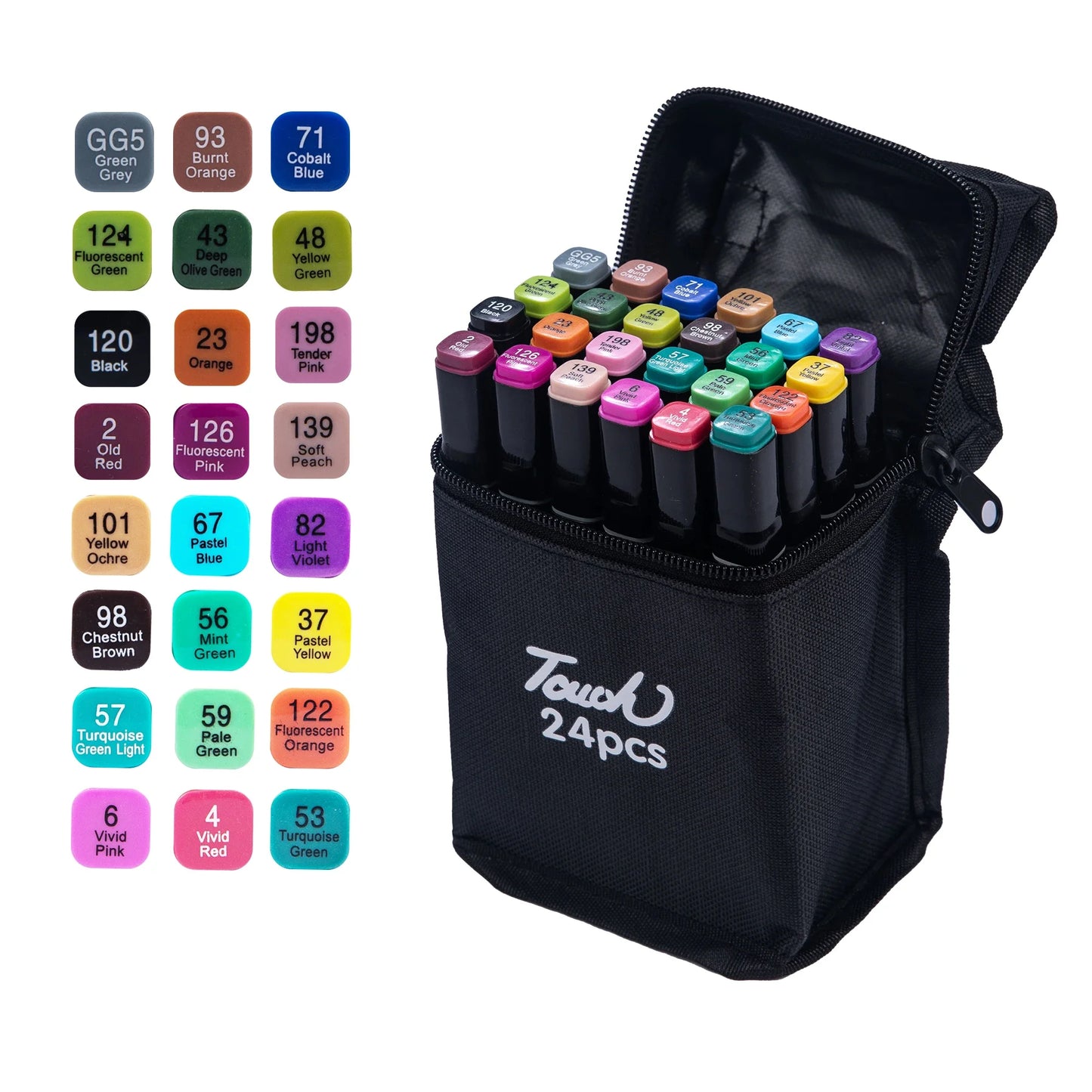 Ensemble de marqueurs artistiques de 12 à 36 couleurs,
