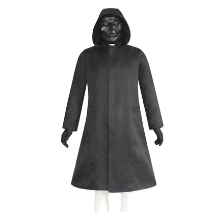 Halloween 2025 jeu Cosplay Costume avec gants enfants noir