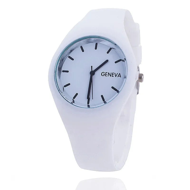 montres Ultra-mince mode bracelet en Silicone