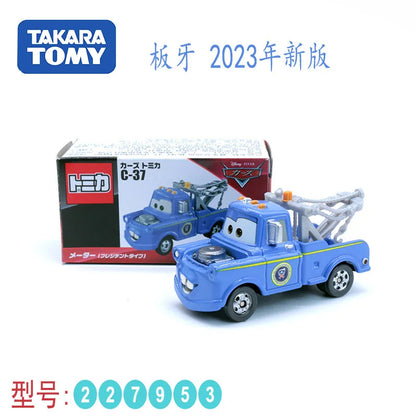 Tomy Tomica-Modèle de véhicule édition spéciale pour garçons, jouets moulés sous pression, voiture Tokyo, McQueen, Mater, Finn, McMissile, cadeau de collection, 1/64