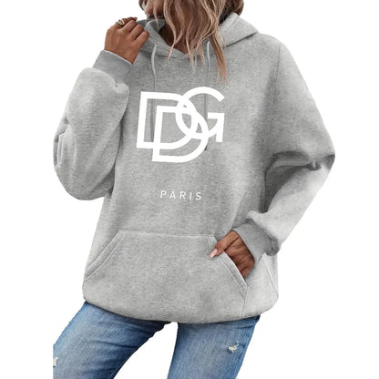 Sweat à capuche imprimé pour femmes, vêtements décontractés, mode, manches longues, pull à capuche, personnalité