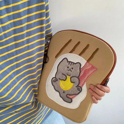 Sac pour tablette d'ordinateur portable pour Macbook Air 13 Pro 13.3 14 pouces, pochette de doublure pour iPad Pro 10.5 11 10.2 Air 4 5 10.9, sac à bandoulière