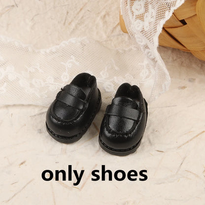 Pour 17 cm Ropa Labubu v1/v2/v3 bébé vêtements tenue Cool costume lunettes de soleil costume LABUBU poupée vêtements Labubu accessoires