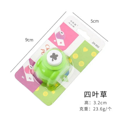 Scrapbook poinçons à la main coupe carte artisanat Mini impression papier poinçon bricolage fleur papier artisanat poinçon trou perforateur enfants jouet