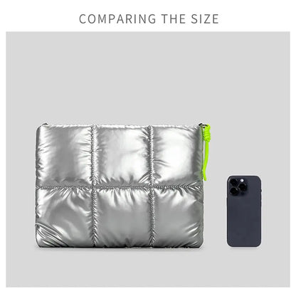 ChimPuffy-Sac étanche en coton pour ordinateur portable 14 pouces, housse souple antichoc pour MacPle/ Lenovo/Huawei