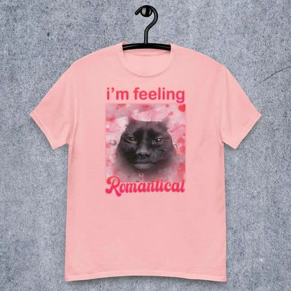 Je m'appelle romantique drôle chat imprimé été T-shirt cadeau pour femme chats malchés T-shirt blague idiot cadeaux Dank T-shirt