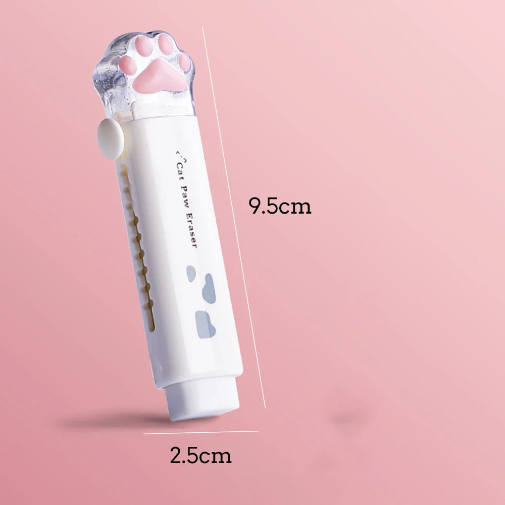 Gommes en caoutchouc patte de chat, 1 pièce,