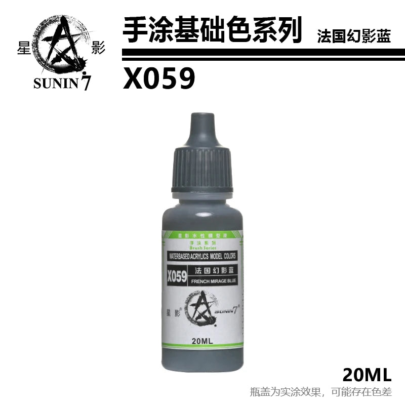 Peinture pigmentée peinte à la main, modèle de série, jouet en x049-x072 irrigation, coloriage, revêtement de stylo à main, similaire à Vallejo Staline, document de base