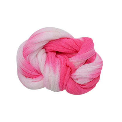 Lot de 5 pièces de bas de fleur en Nylon multicolore, rond, matériau de traction, accessoire fait à la main, artisanat de fleurs pour mariage à la maison