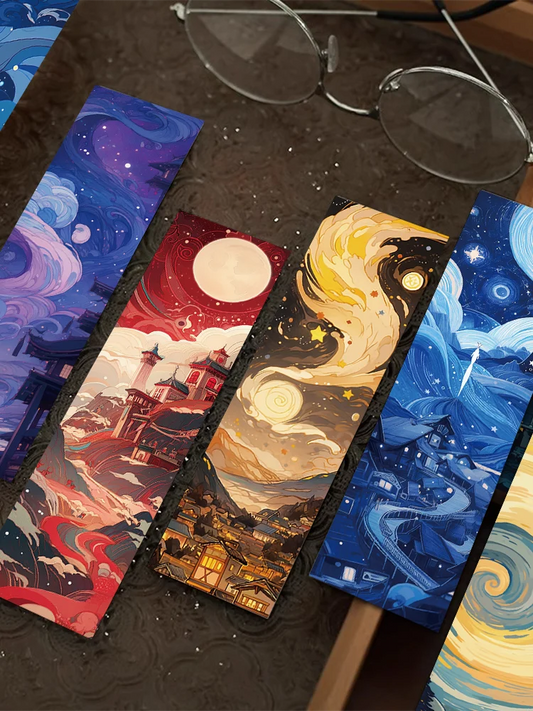 Marque-page série Forsaken Dreams, 30 pièces, marque-page pour livre de lecture, marqueur de Page de livre de paysage Vintage, fournitures de papeterie, cadeaux pour enfants