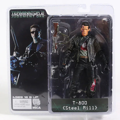 NECA Terminator 2: jour du jugement T-800 Arnold Schwarzenegger figurine en PVC modèle à collectionner jouet 7 "18 cm