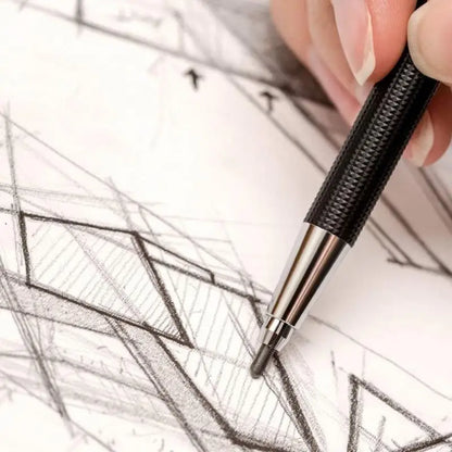 Nouveau 2.0mm ensemble de crayons mécaniques 2B