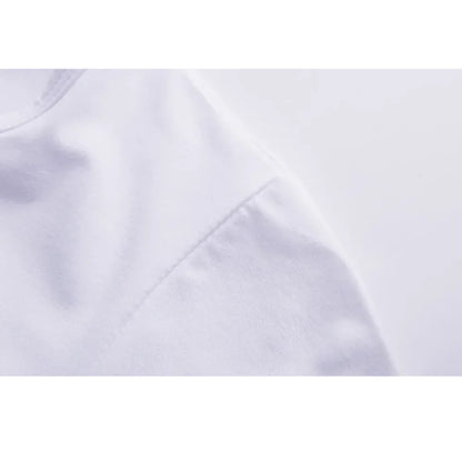 T-shirt imprimé chat, haut décontracté à manches courtes et col rond pour le printemps et l'été, vêtements pour femmes