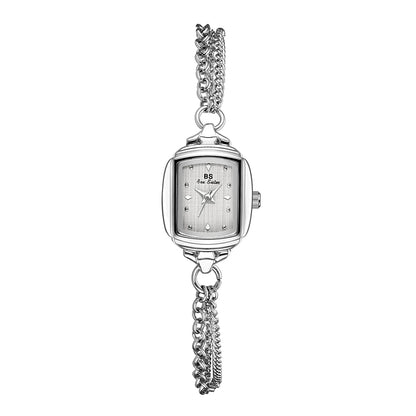 montres Simple Bracelet bleu clair petite montre pour femmes Original argent Quartz